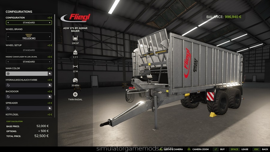 FS25 - Fliegl ASW 271