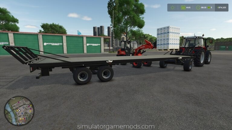 FS25 – Fliegl DPW 180 Trailer