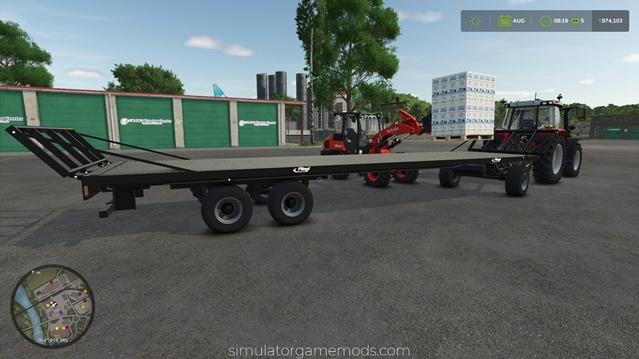FS25 - Fliegl DPW 180 Trailer