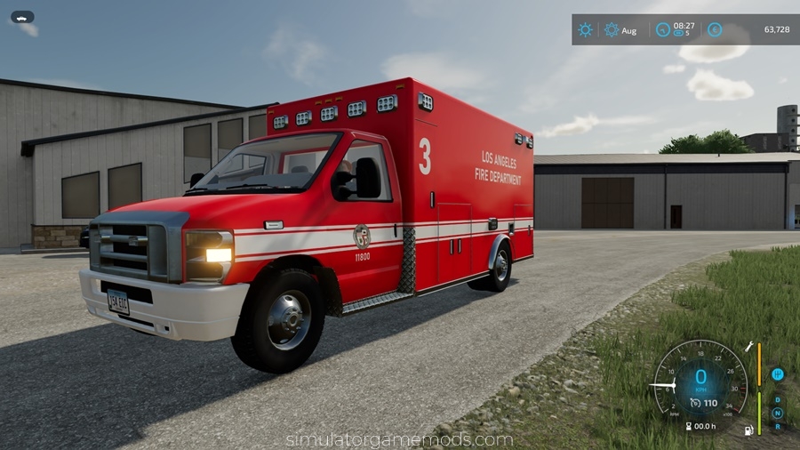 FS22 - Ford E-450 Ambulance