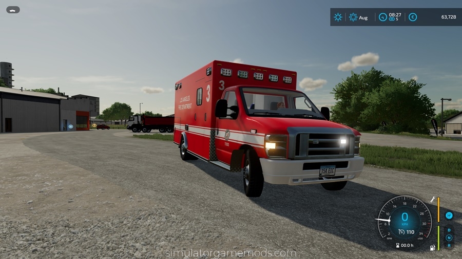 FS22 - Ford E-450 Ambulance
