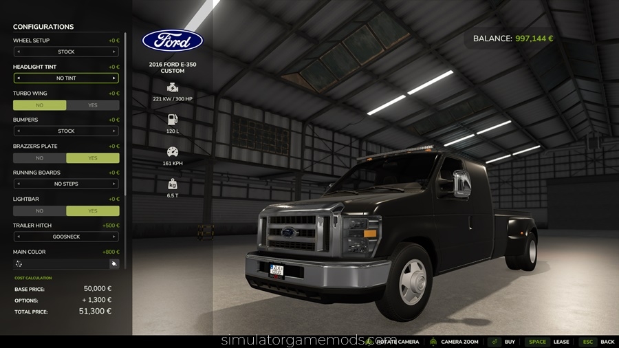 FS25 - Ford E350 2017