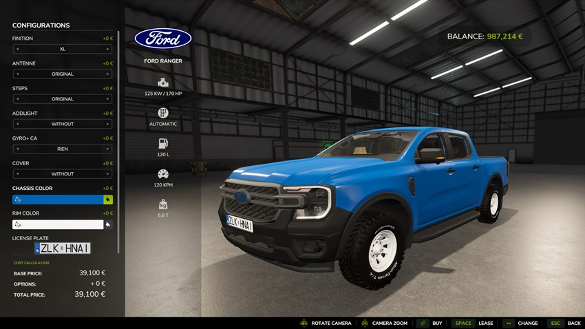 FS25 - Ford Ranger IV