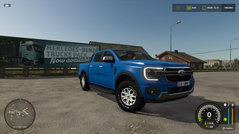 FS25 – Ford Ranger IV V1.0