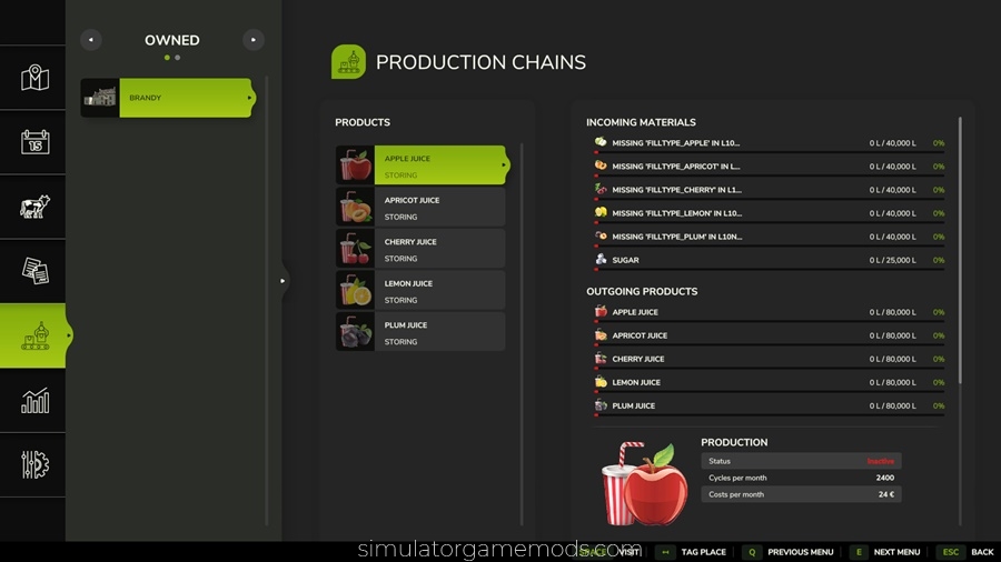 FS25 - Fruit Juice Factory