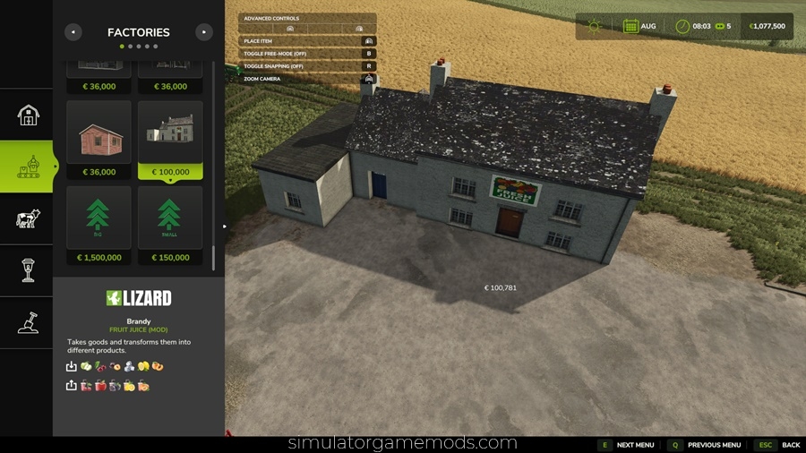 FS25 - Fruit Juice Factory