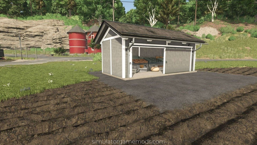 FS25 - Fruit Seller Placeable mod