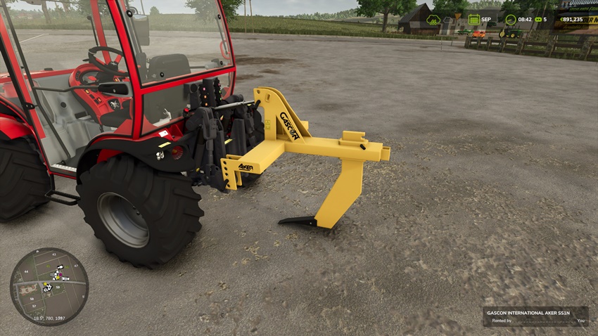FS25 - Gascon AKER SS1N Subsolier