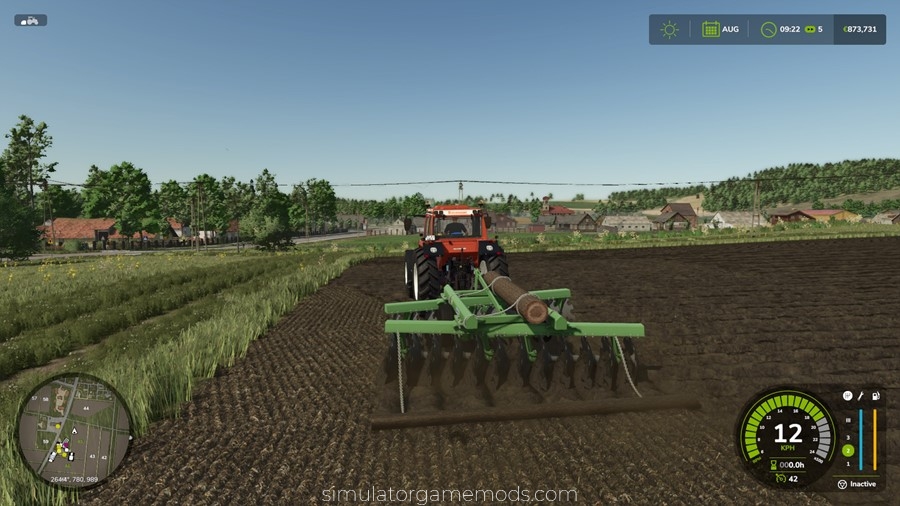 FS25 - Grade Tatu Gaicr 300 24×28 Plow mod