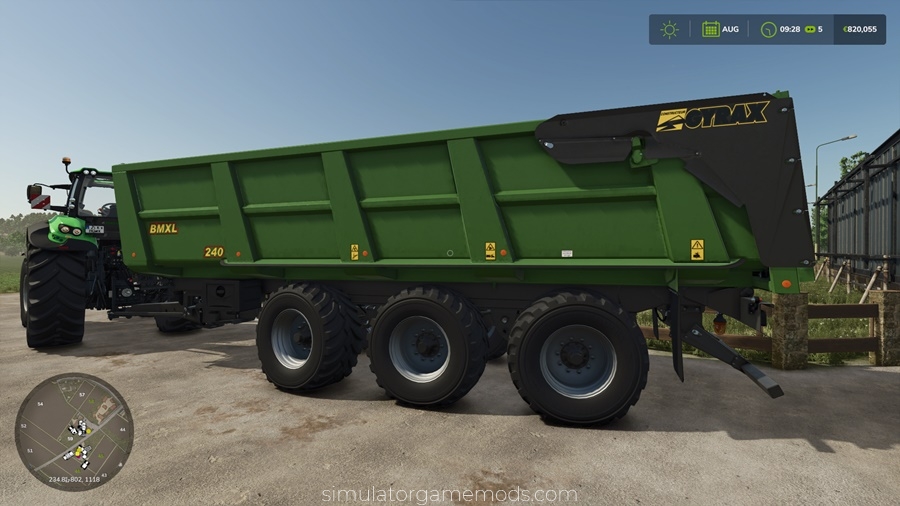 FS25 - Gyrax BMXL Trailer Pack