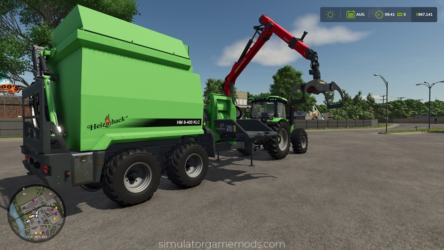FS25 - Heizomat HM 8-400 Unreal