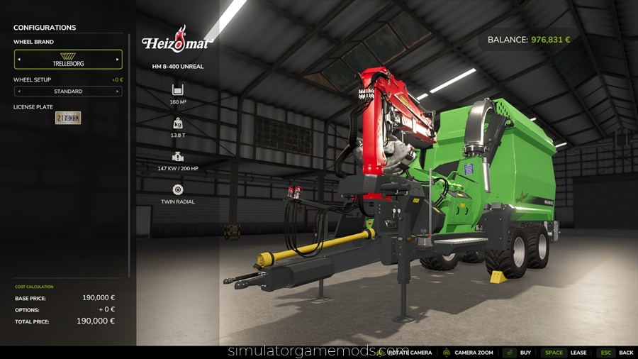 FS25 - Heizomat HM 8-400 Unreal