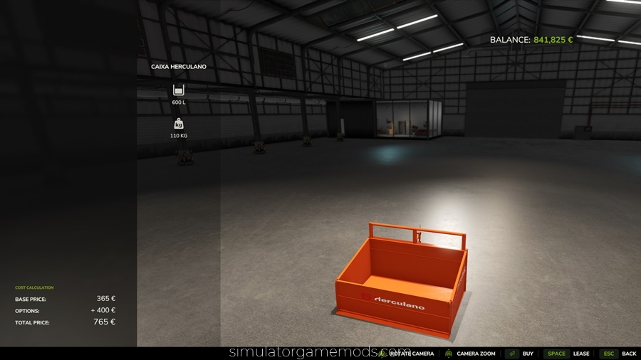 FS25 - Herculano 3-Point Trailer