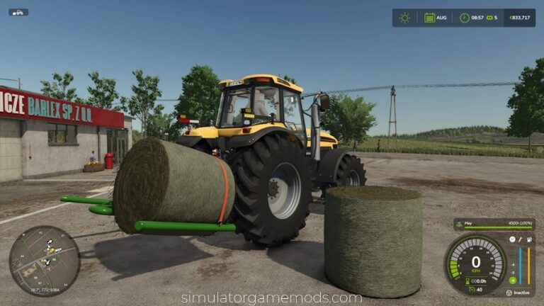 FS25 – HomeMade Lizard Bale Fork 2 V1.0