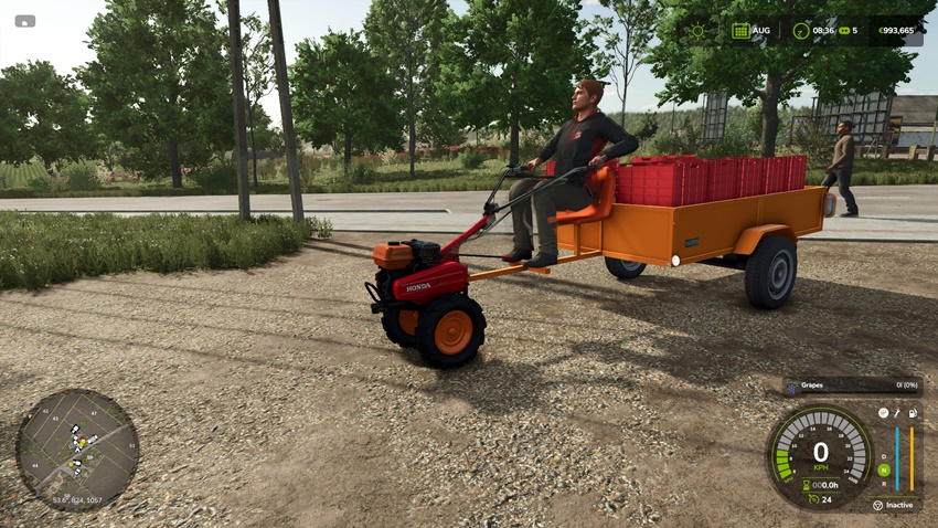 FS25 - Honda Garden Tiller