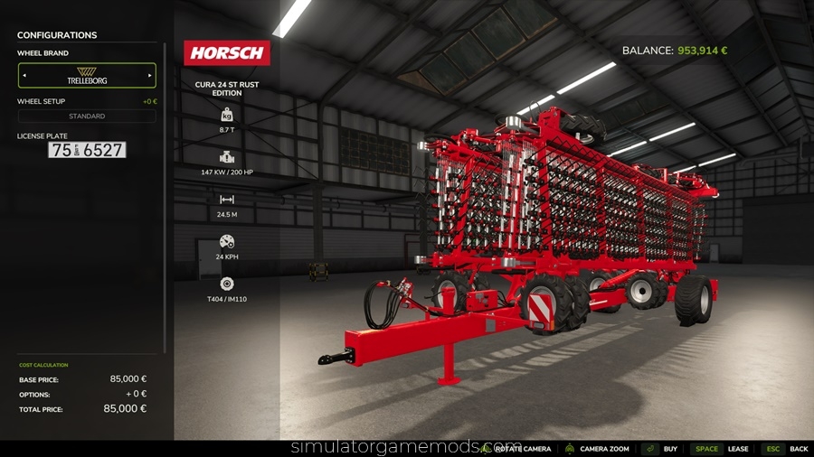 FS25 - Horsch Cura 24 ST Rust Edition