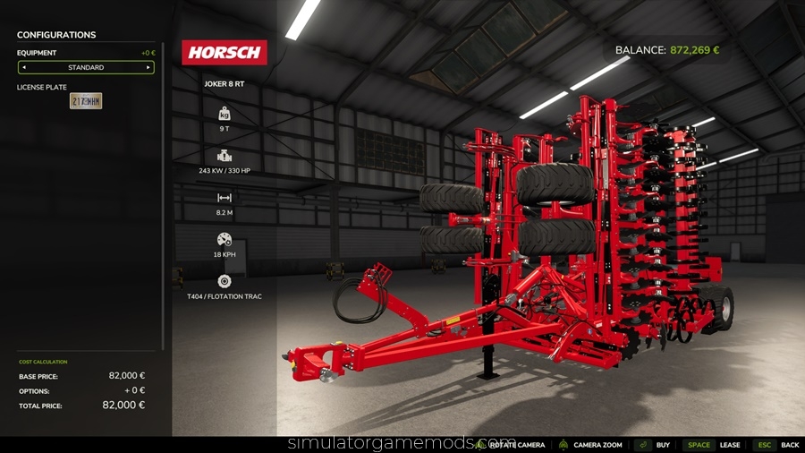 FS25 - Horsch Joker 8 RT Speedy