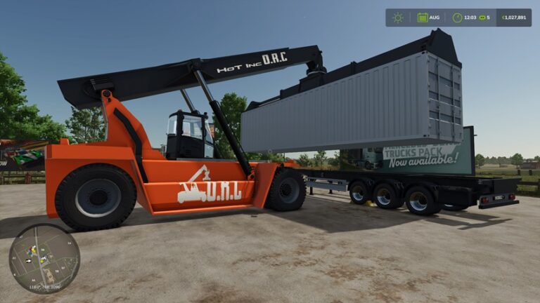 FS25 – Hot Orc 2025 Container Forklift V1.0