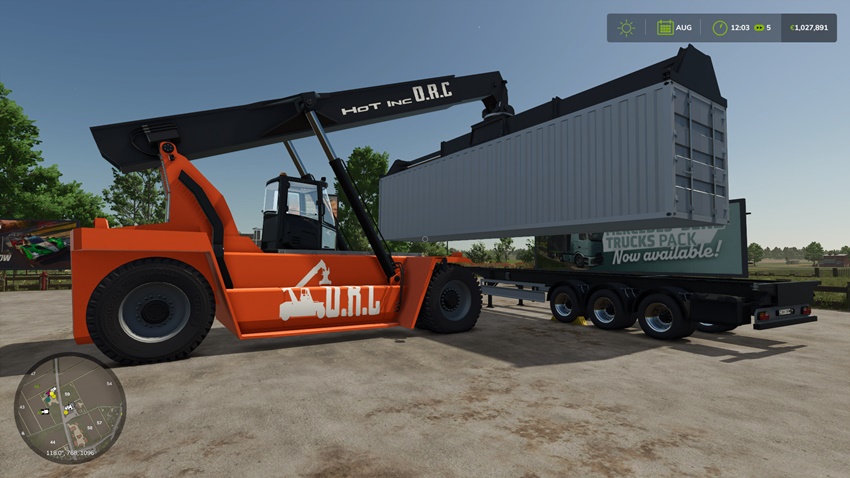 FS25 - Hot Orc 2025 Container Forklift