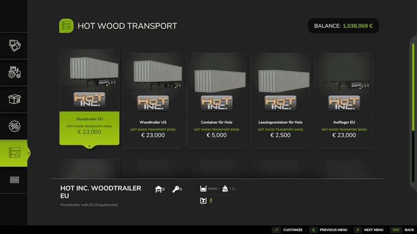 FS25 - HoT Wood Transport