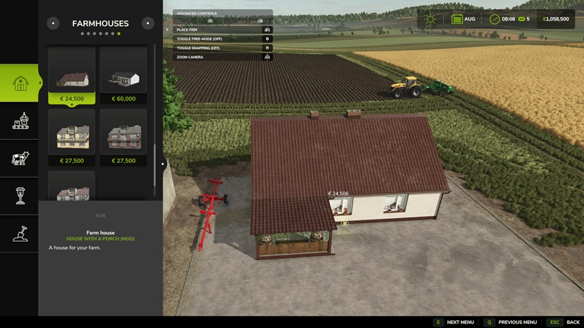 FS25 - House With A Porch