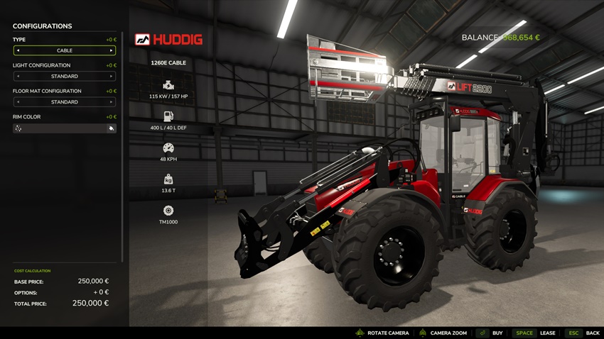 FS25 - Huddig 1260E 