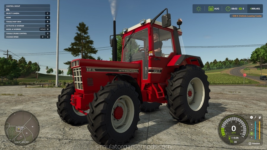 FS25 - International IH 845XL Tractor Mod