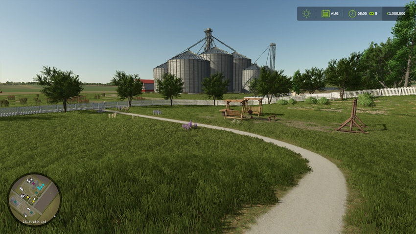 FS25 - Iowa Plains View Map