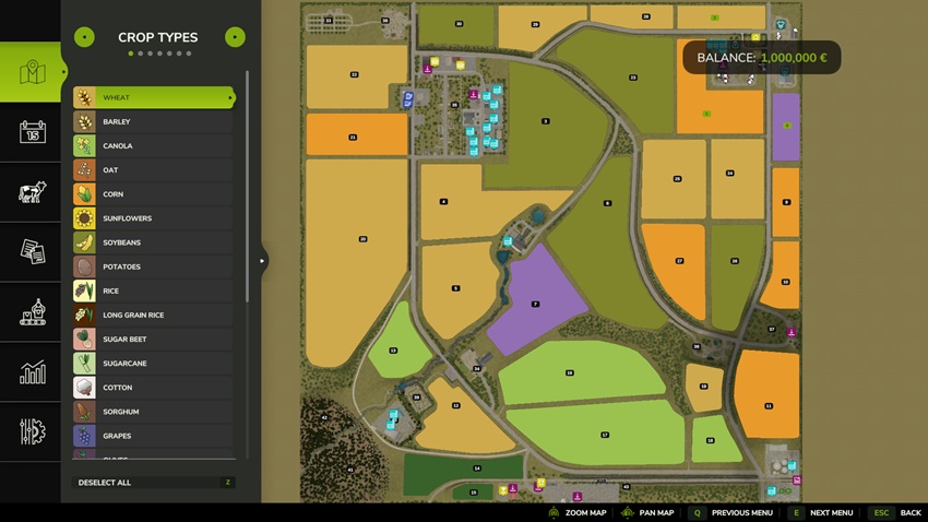 FS25 - Iowa Plains View Map
