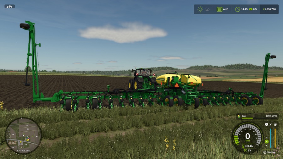 FS25 - John Deere 1775NT Rust Edition Planter