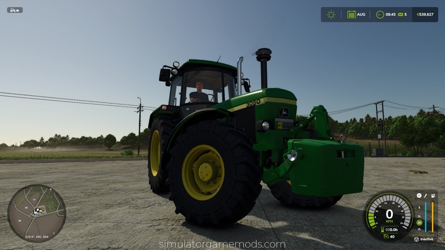 FS25 - John Deere 3650 tractor mod