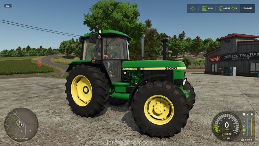 FS25 - John Deere 3650 tractor mod