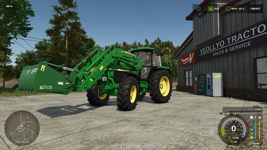 FS25 - John Deere 3650 tractor mod