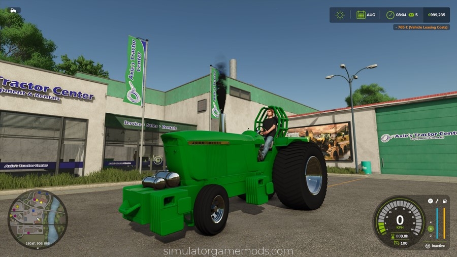 FS25 - John Deere 4020 Puller Tractor mod