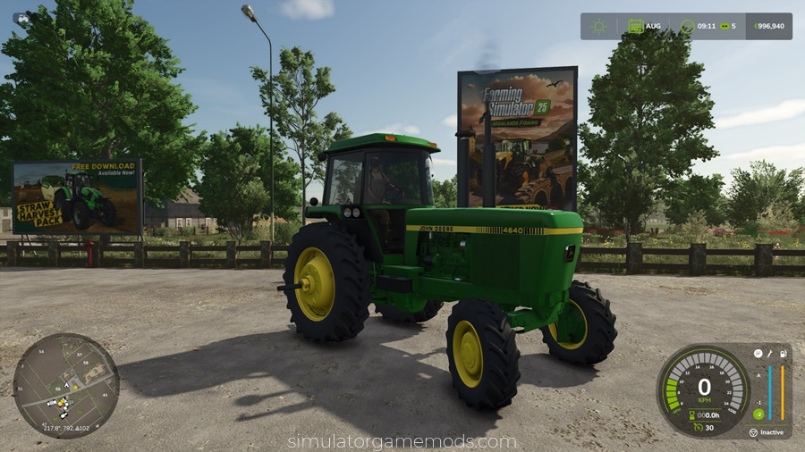 FS25 - John Deere 4640 HFWD Tractor