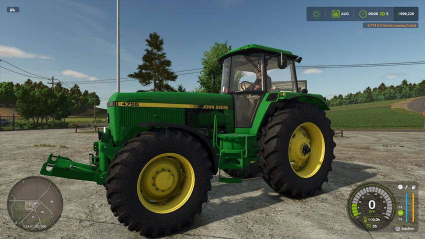 FS25 - John Deere 4755 Rust Edition