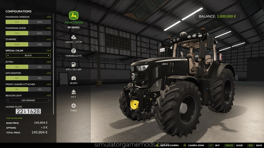 FS25 - John Deere 6R Tractor