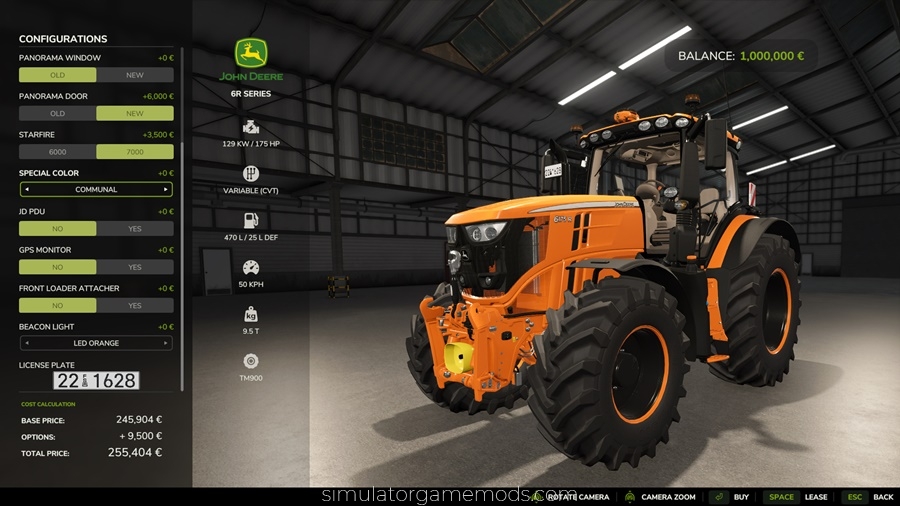 FS25 - John Deere 6R Tractor