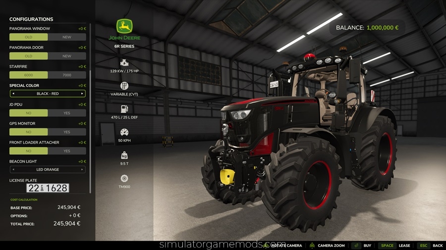 FS25 - John Deere 6R Tractor