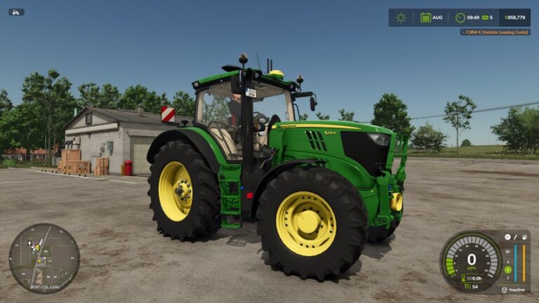 FS25 – John Deere 6R Large Frame 2011 Tractor V1.0