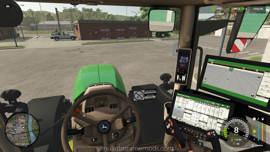 FS25 - John Deere 6R Extra Large Tractor Mod