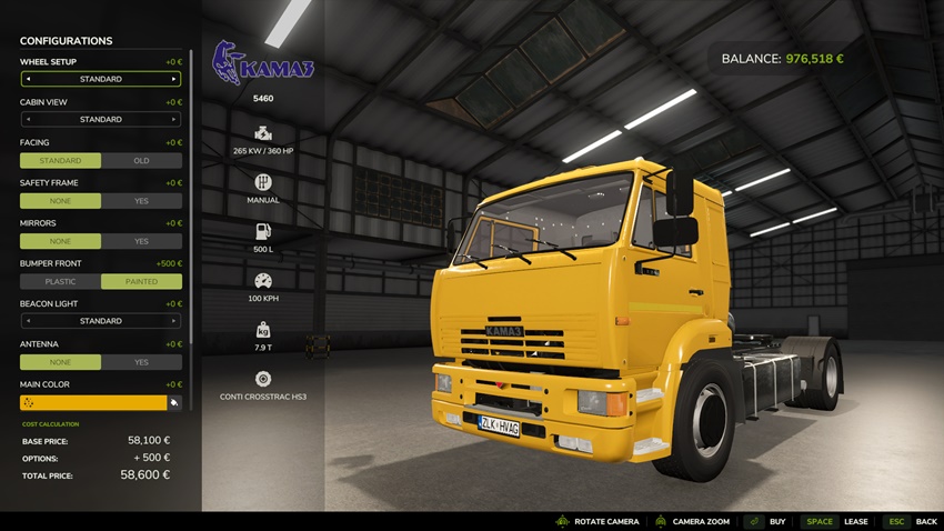 FS25 - Kamaz-5460 Truck