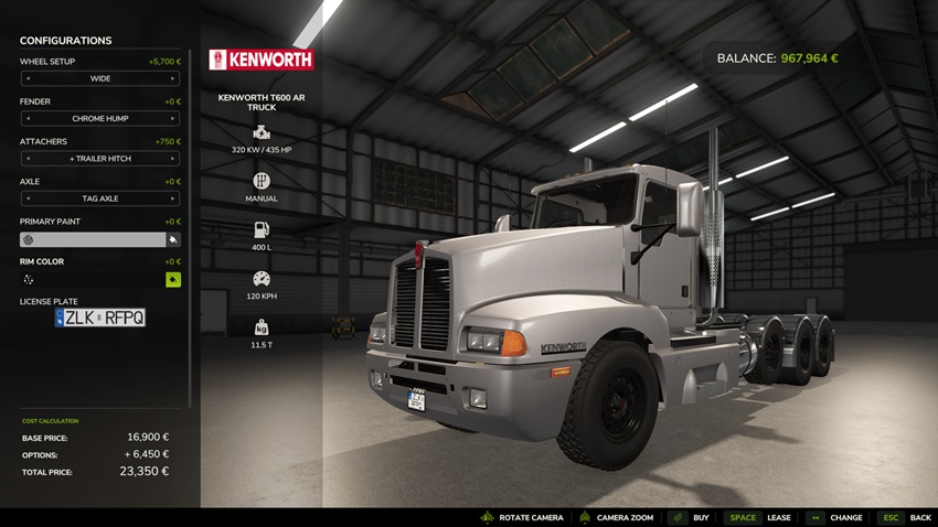 FS25 - Kenworth T600 AR Truck