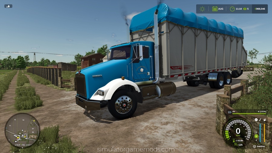 FS25 - Kenworth T800 Cotton Truck