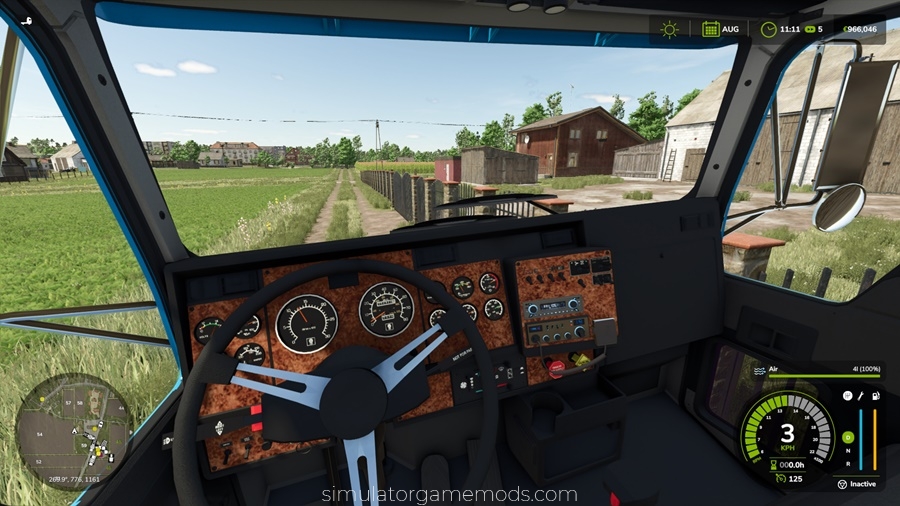 FS25 - Kenworth T800 Cotton Truck