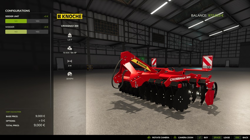 FS25 - Knoche Crossmax 300