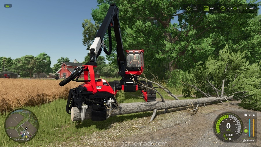 FS25 - Komatsu Harvester 911