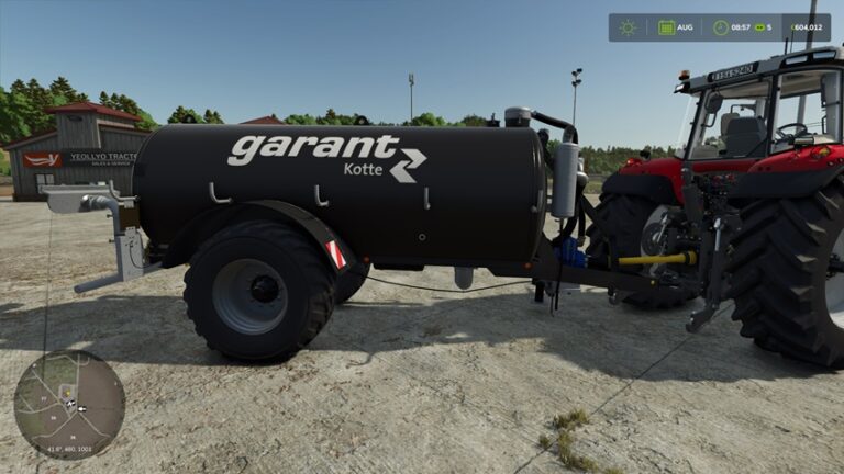 FS25 – Kotte Garant VE8000 Slurry Tanker V1.0