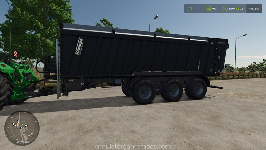 Krampe RamBody AS Series Trailer for Farming Simulator 25