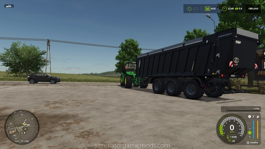 Krampe RamBody AS Series Trailer for Farming Simulator 25